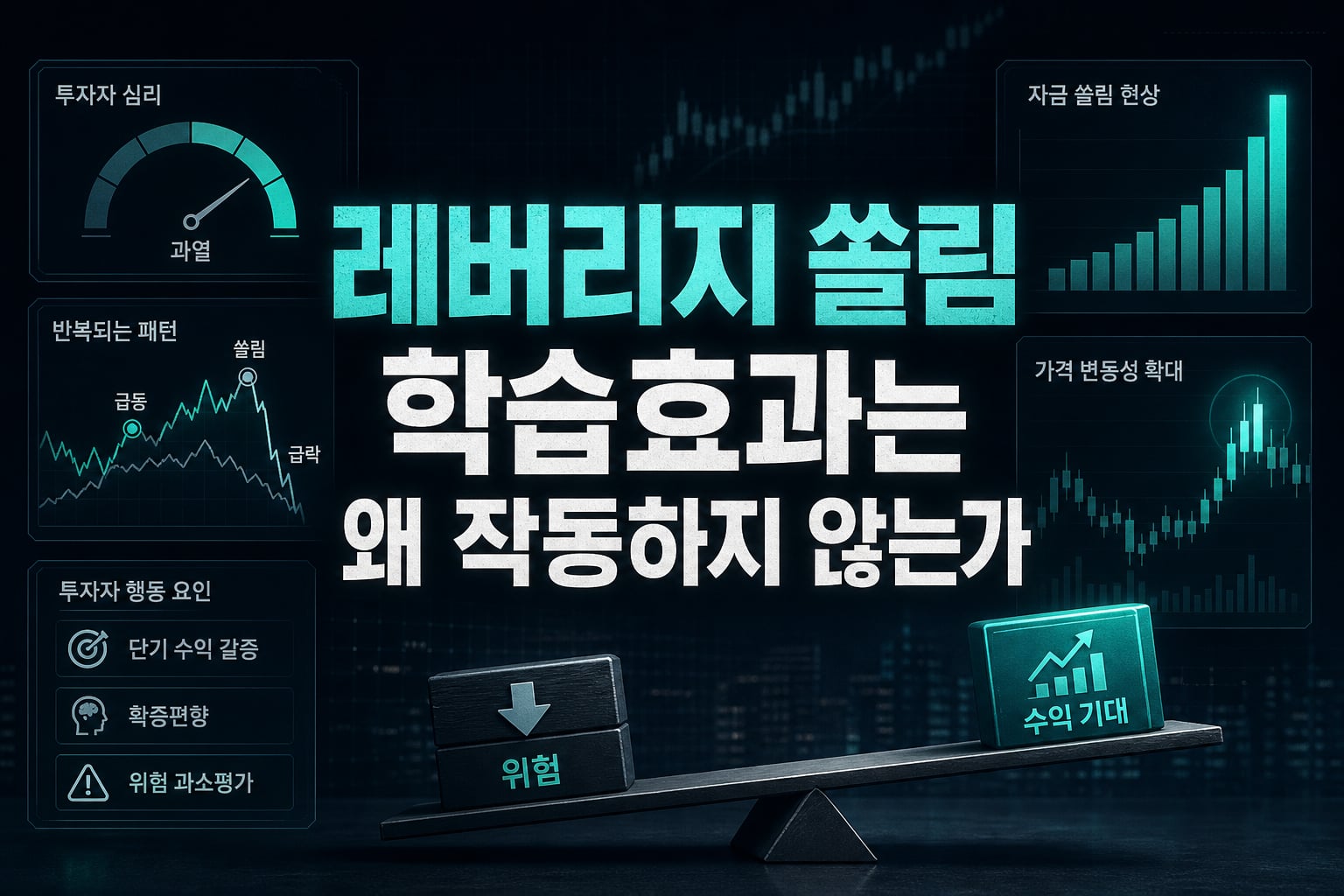레버리지 쏠림, 학습효과는 왜 작동하지 않는가