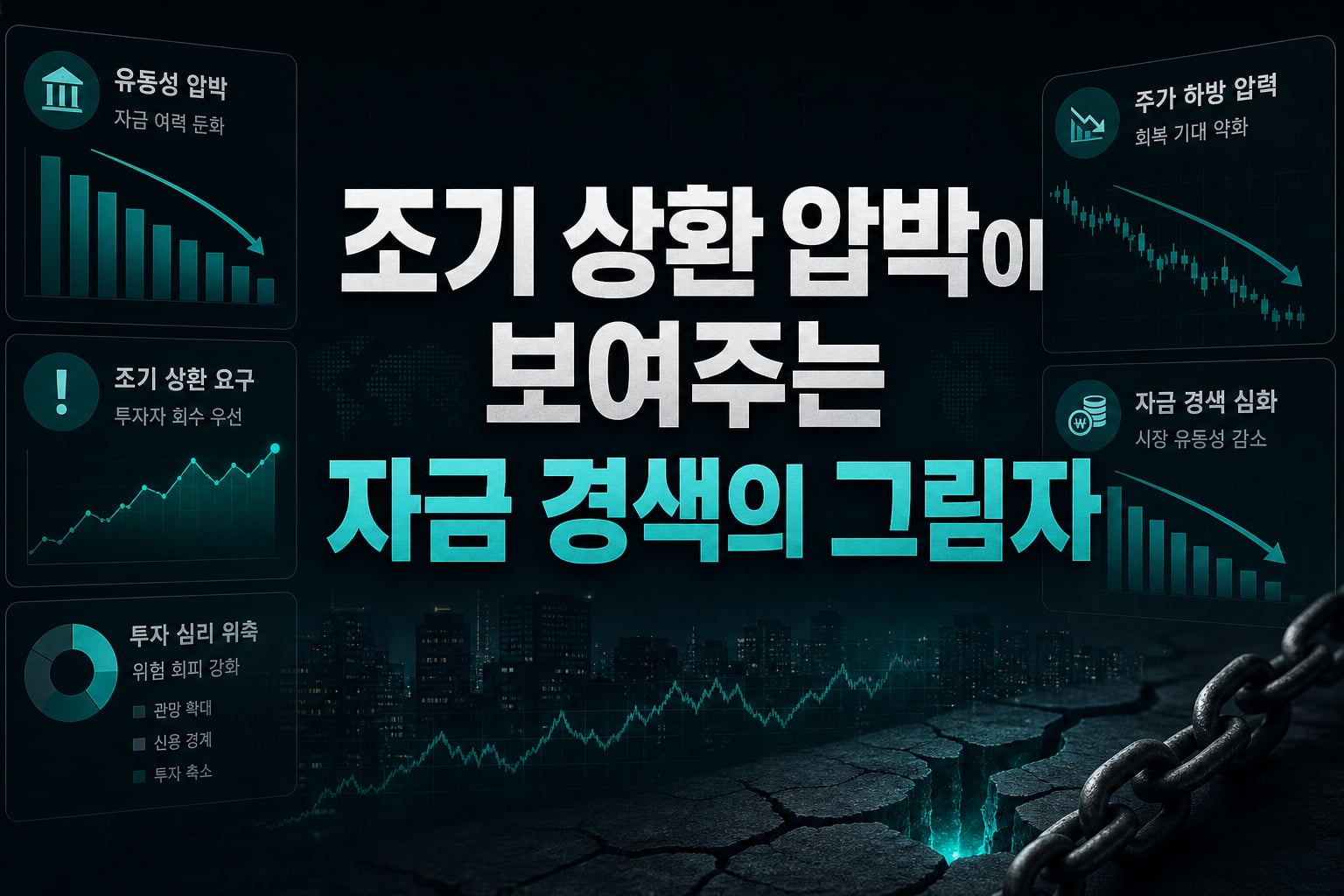 CB 조기 상환 압박이 보여주는 자금 경색의 그림자