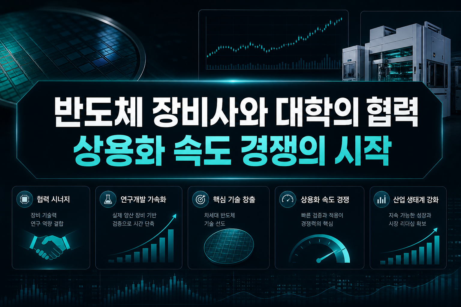 반도체 장비사와 대학의 협력, 상용화 속도 경쟁의 시작