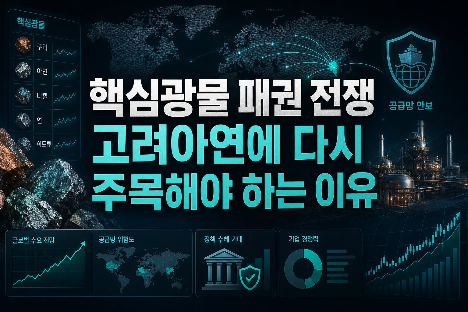 핵심광물 패권 전쟁, 고려아연에 다시 주목해야 하는 이유