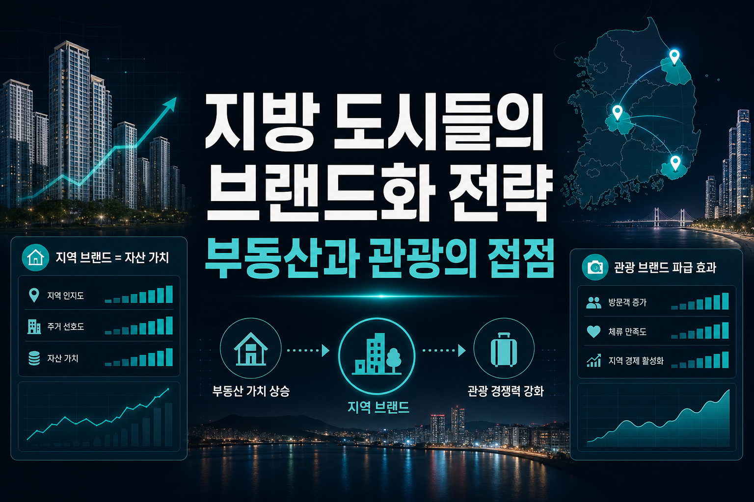지방 도시들의 브랜드화 전략, 부동산과 관광의 접점