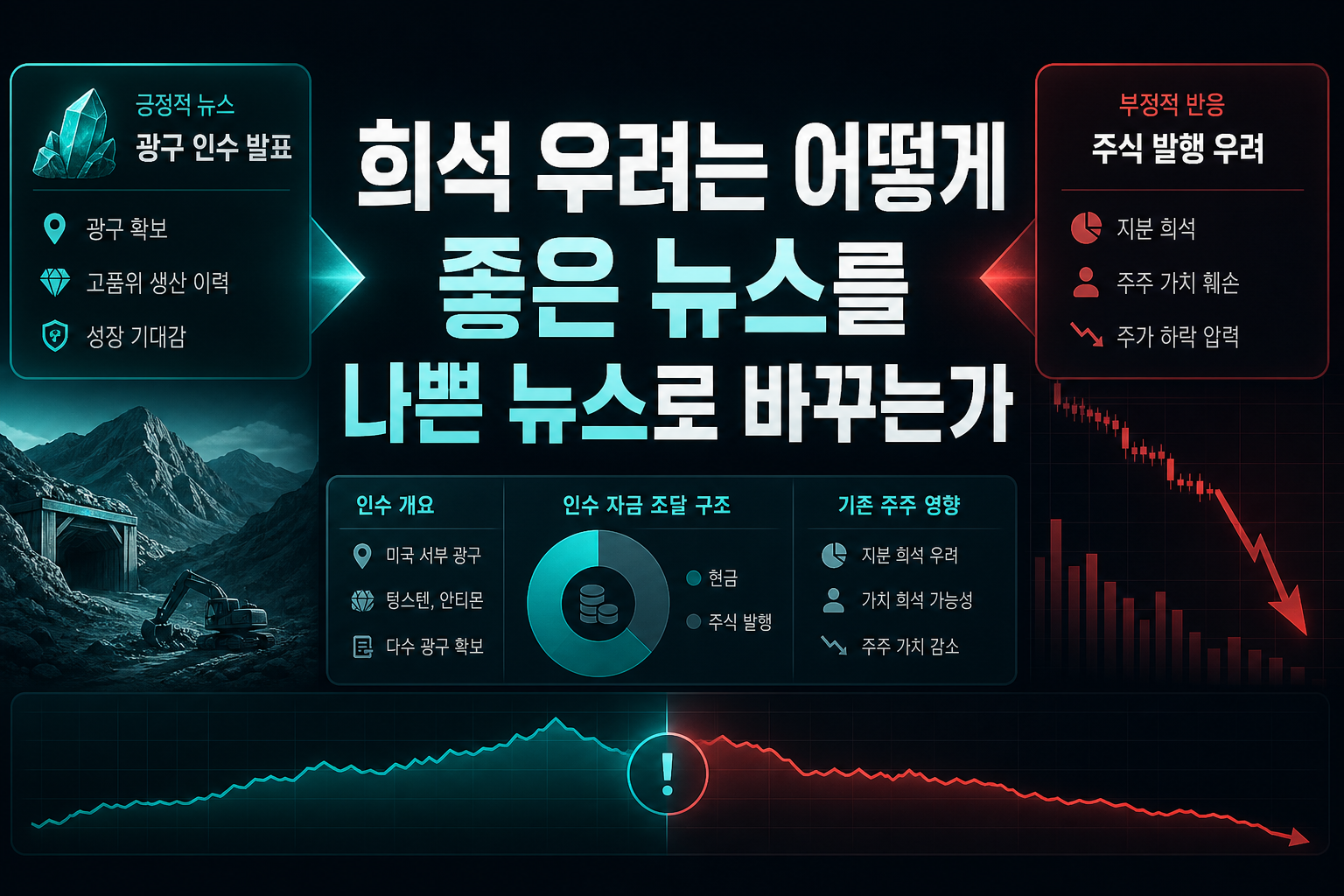 희석 우려는 어떻게 좋은 뉴스를 나쁜 뉴스로 바꾸는가