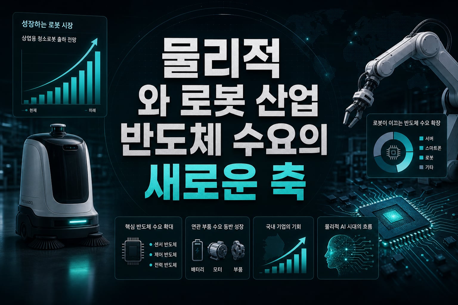 물리적 AI와 로봇 산업, 반도체 수요의 새로운 축