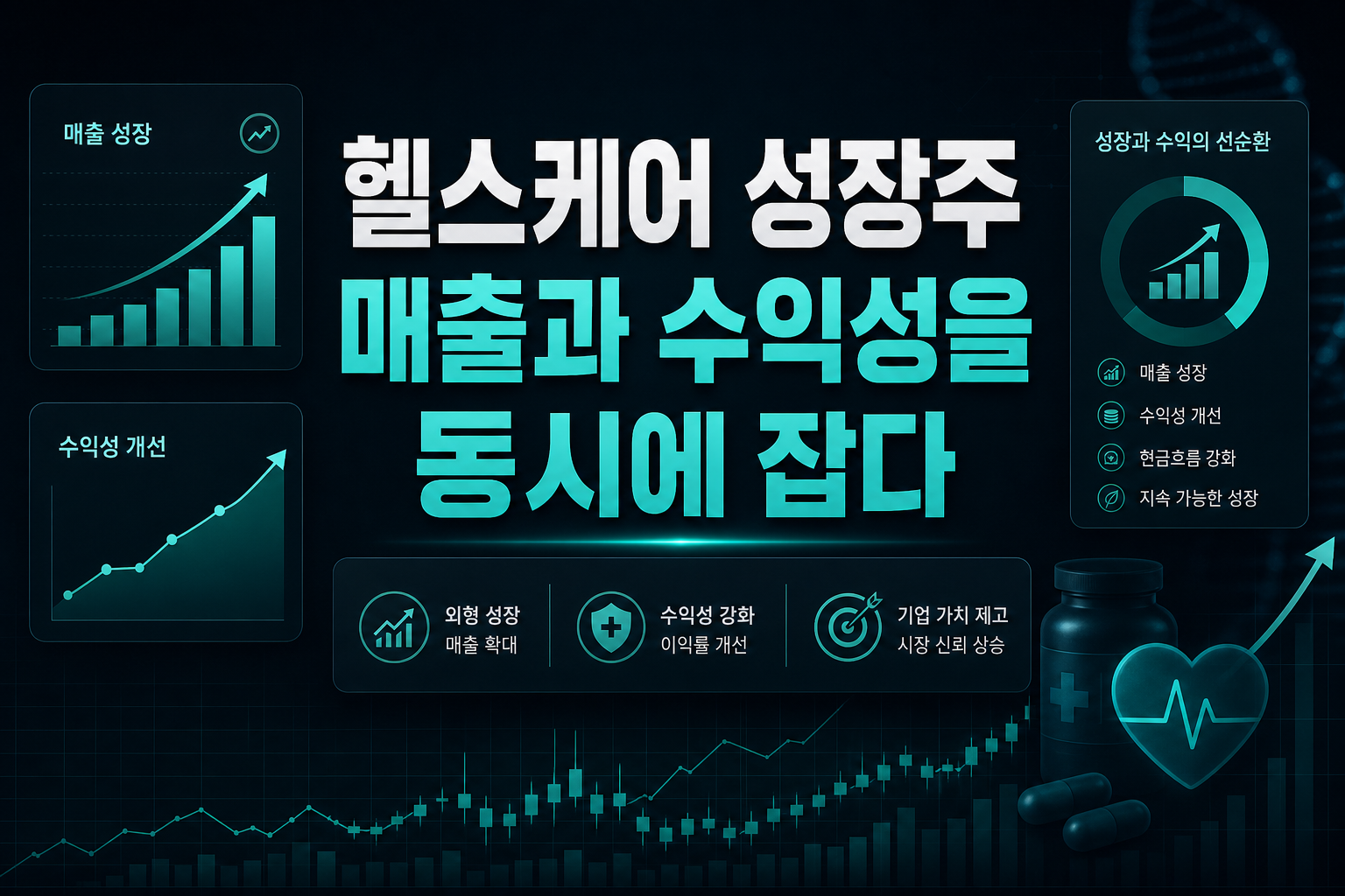 헬스케어 성장주, 매출과 수익성을 동시에 잡다