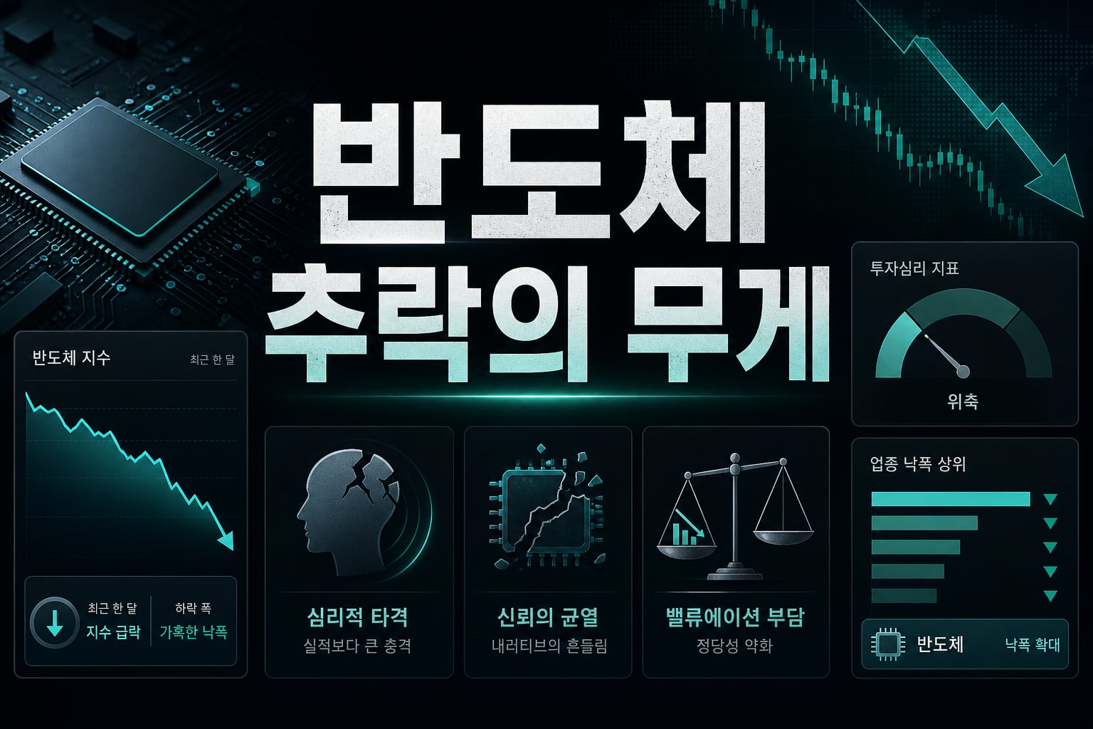반도체, 29% 추락의 무게