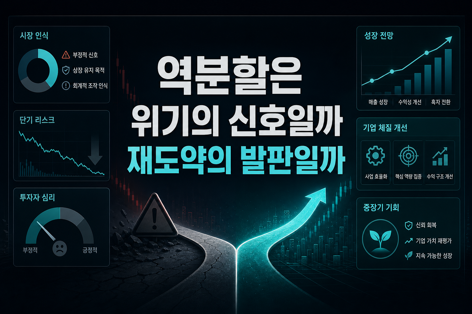 역분할은 위기의 신호일까, 재도약의 발판일까
