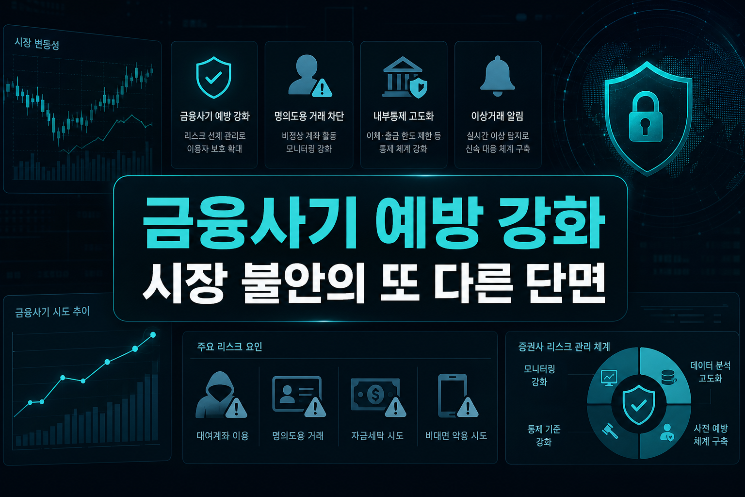 금융사기 예방 강화, 시장 불안의 또 다른 단면