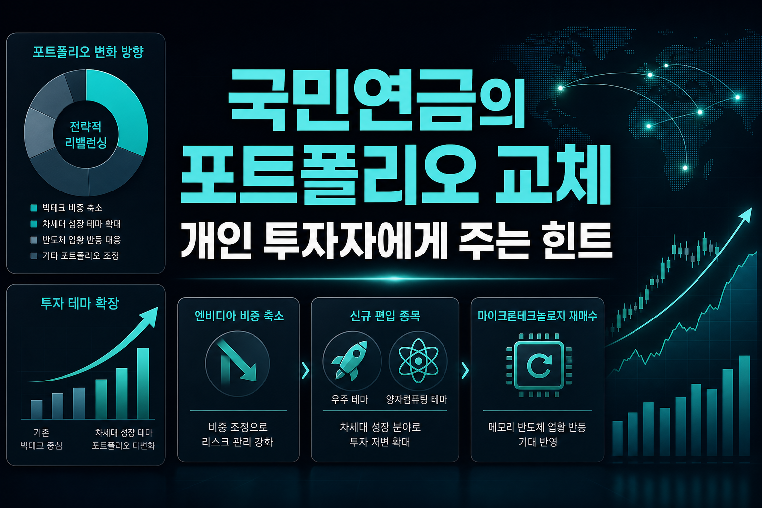 국민연금의 포트폴리오 교체, 개인 투자자에게 주는 힌트