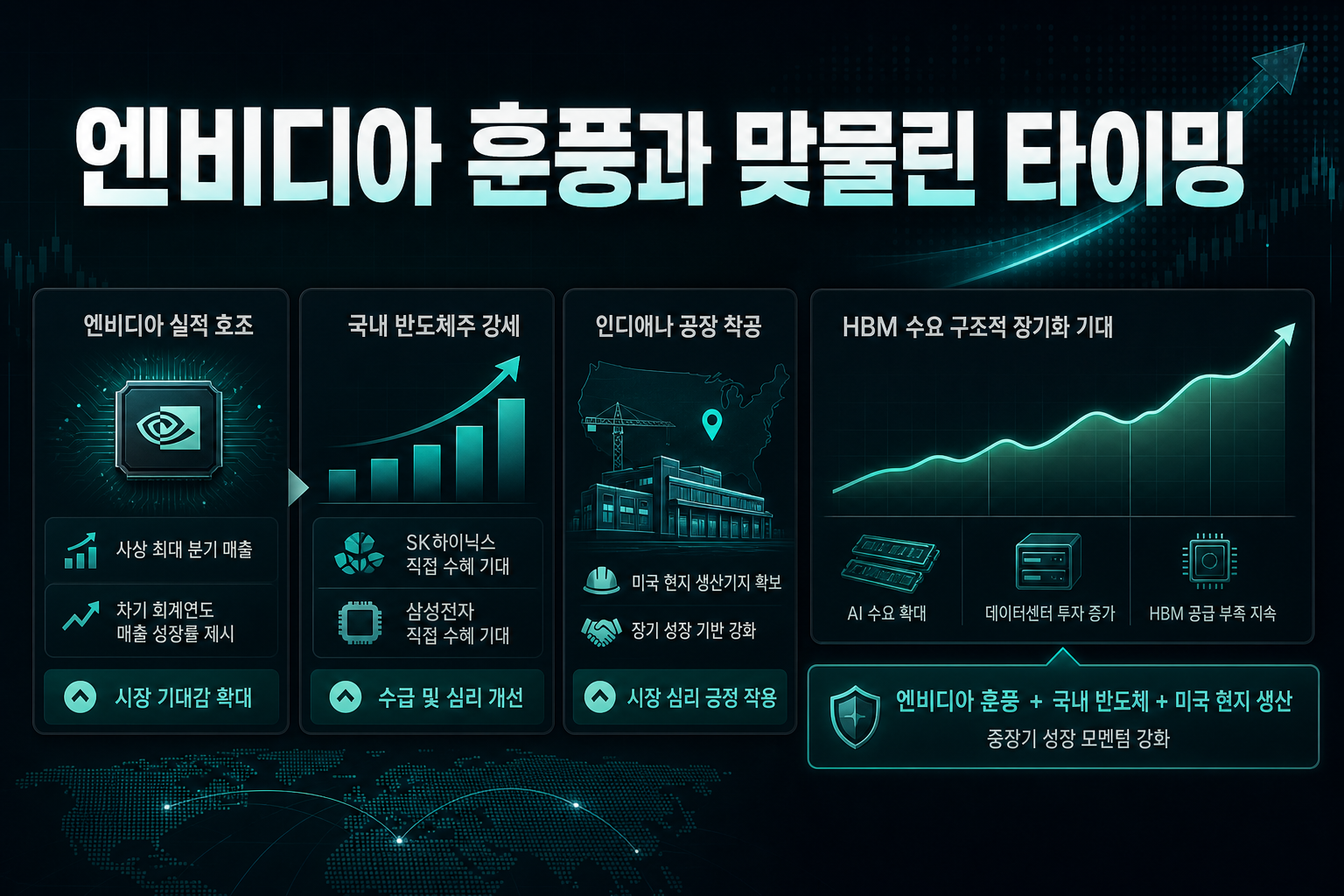 엔비디아 훈풍과 맞물린 타이밍