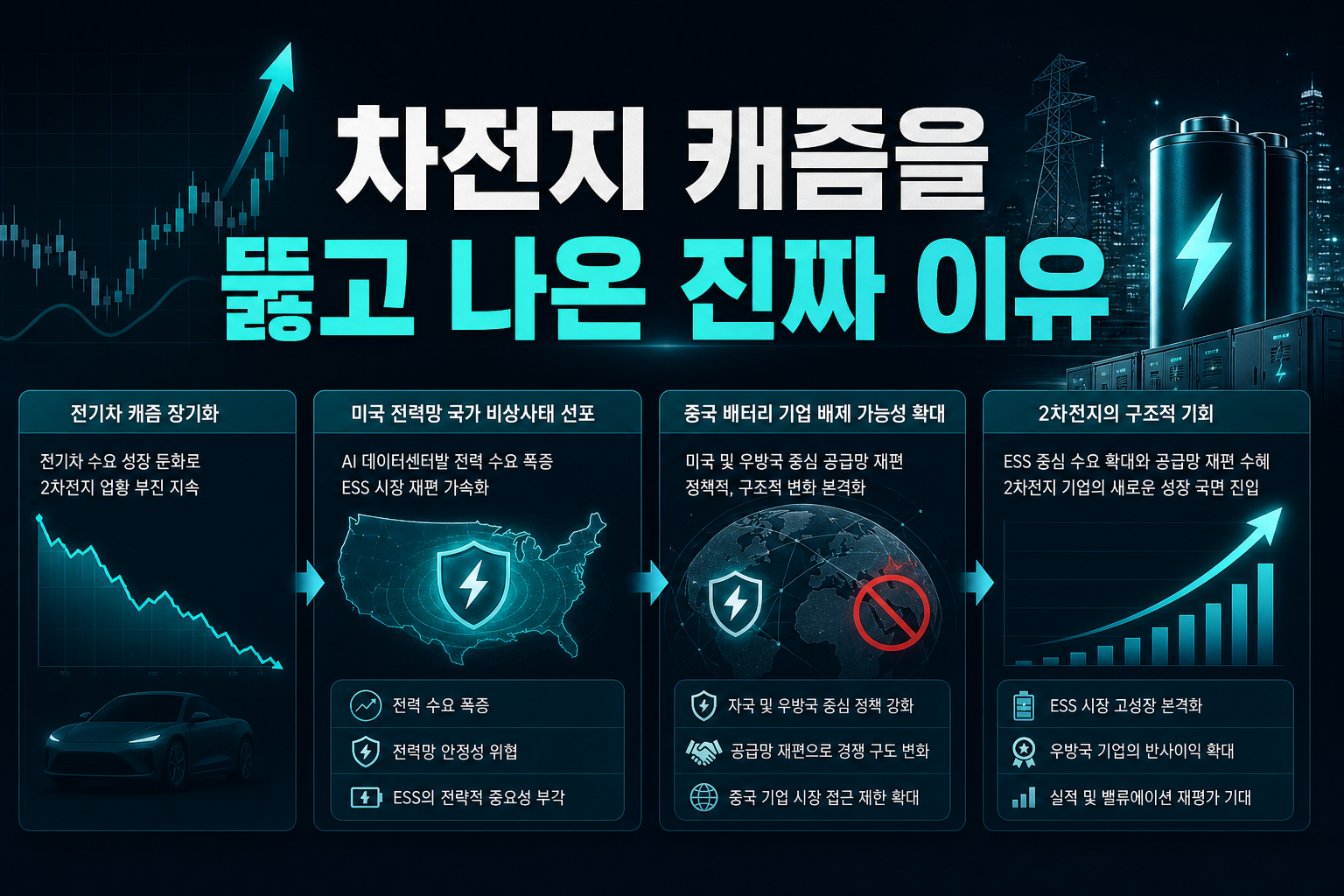2차전지, 캐즘을 뚫고 나온 진짜 이유