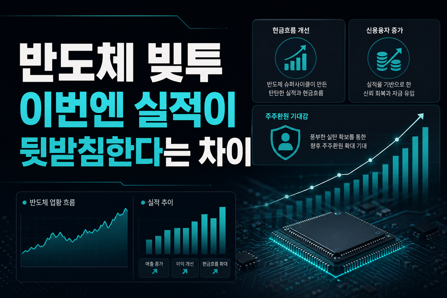 반도체 빚투, 이번엔 실적이 뒷받침한다는 차이