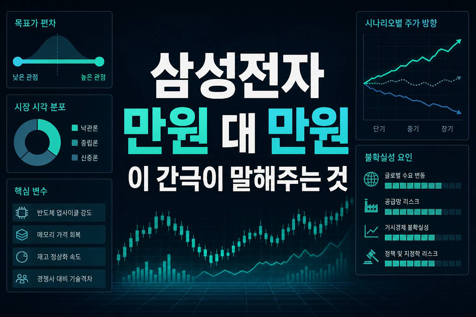 삼성전자 35만원 대 65만원, 이 간극이 말해주는 것