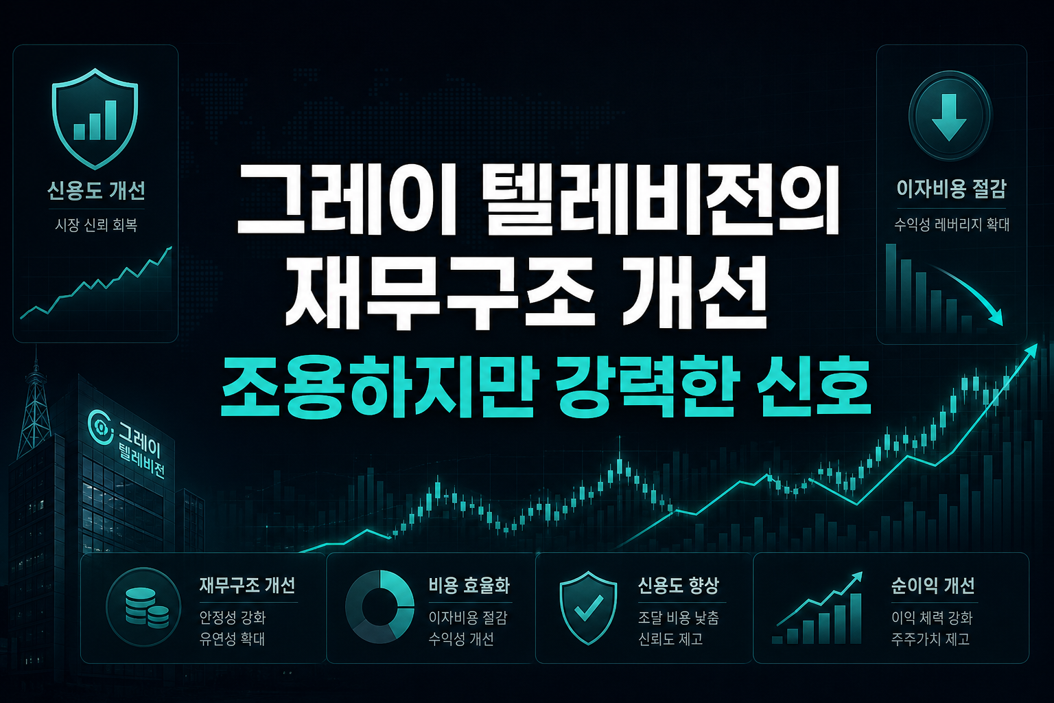 그레이 텔레비전의 재무구조 개선, 조용하지만 강력한 신호