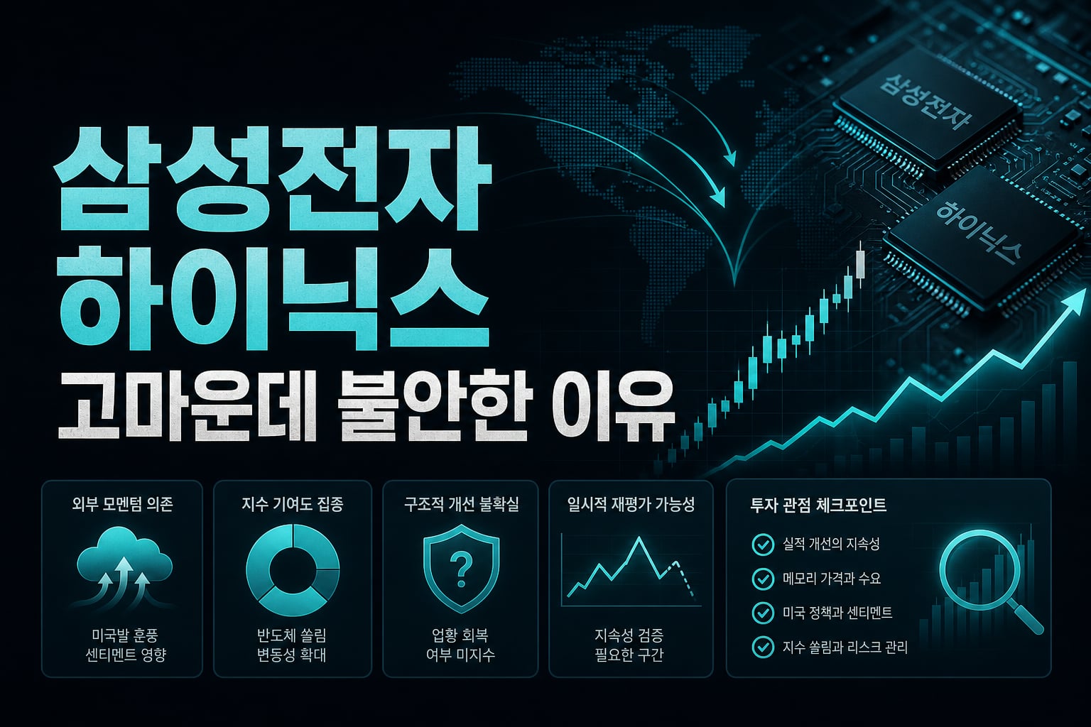 삼성전자·SK하이닉스, 고마운데 불안한 이유