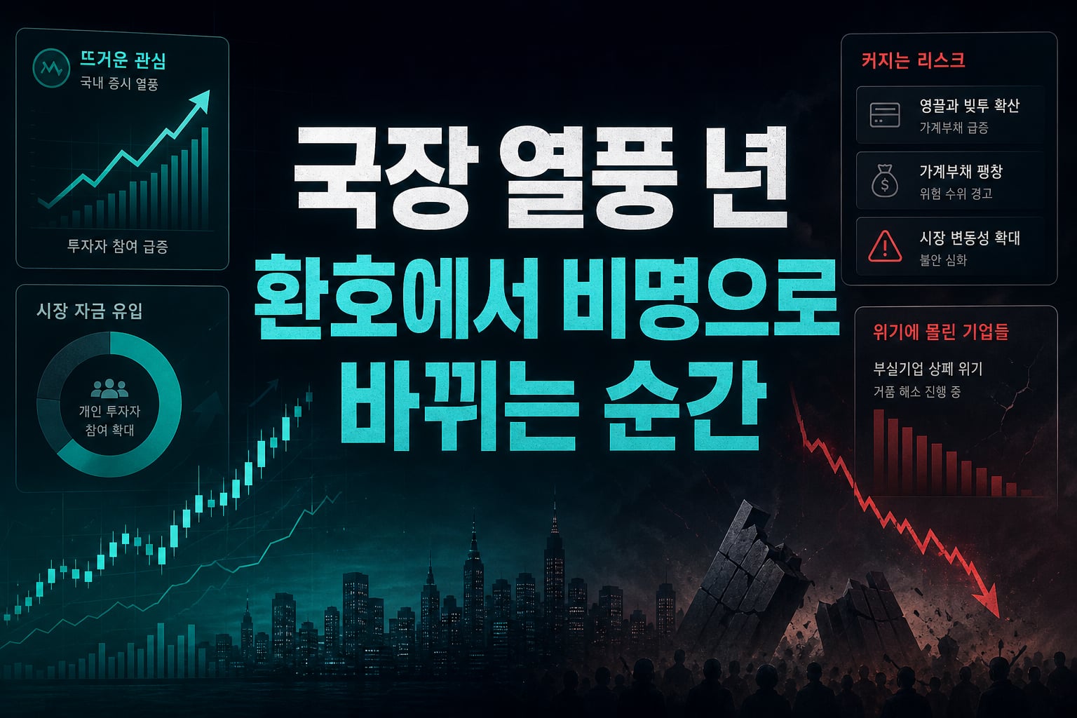 국장 열풍 1년, 환호에서 비명으로 바뀌는 순간