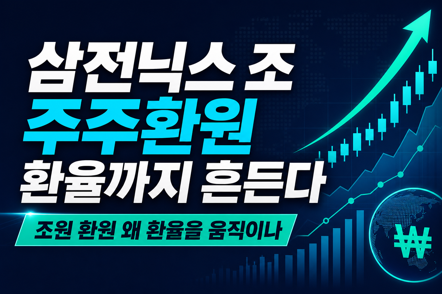 삼전닉스 300조 주주환원, 환율까지 흔든다