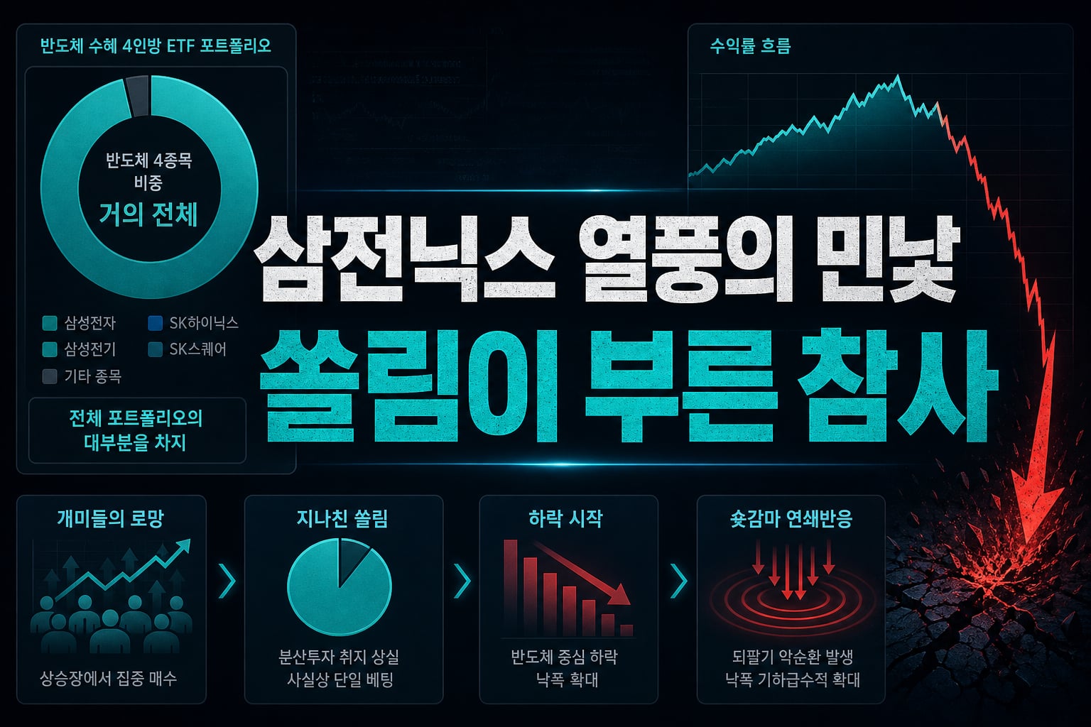 삼전닉스 열풍의 민낯, 쏠림이 부른 참사