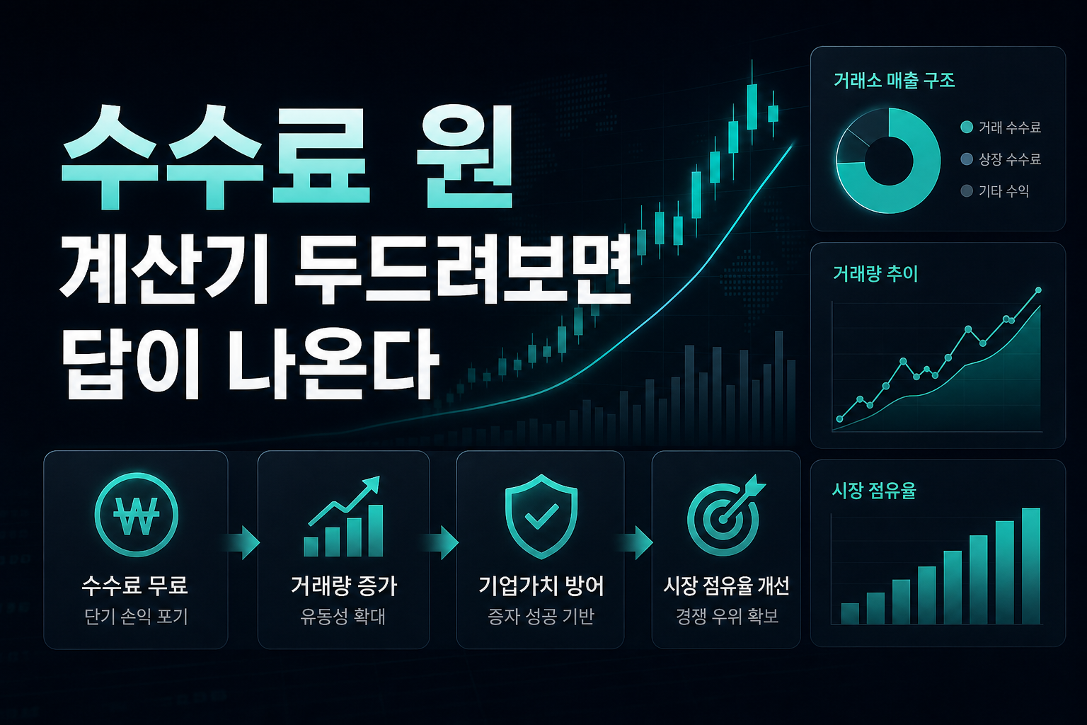 수수료 0원, 계산기 두드려보면 답이 나온다
