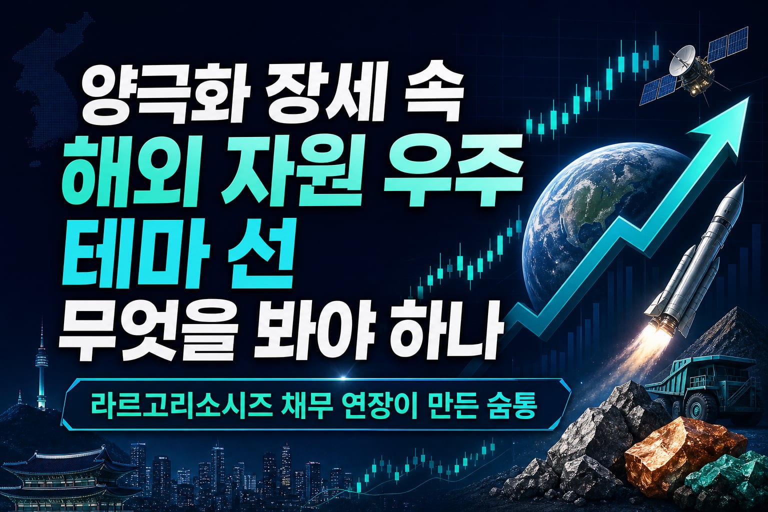 양극화 장세 속 해외 자원·우주 테마 5선, 무엇을 봐야 하나