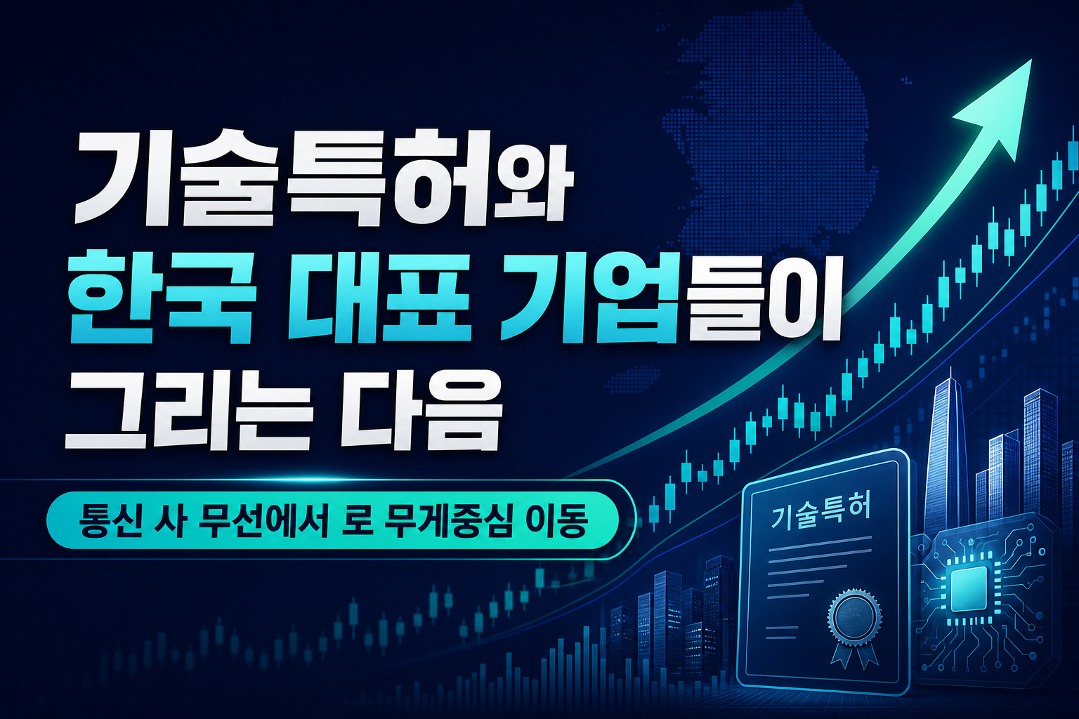 기술특허와 AIDC, 한국 대표 기업들이 그리는 다음 10년