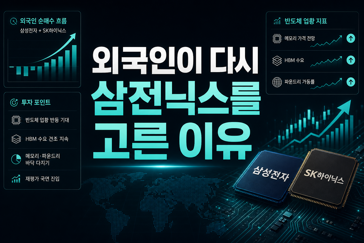 외국인이 다시 삼전닉스를 고른 이유
