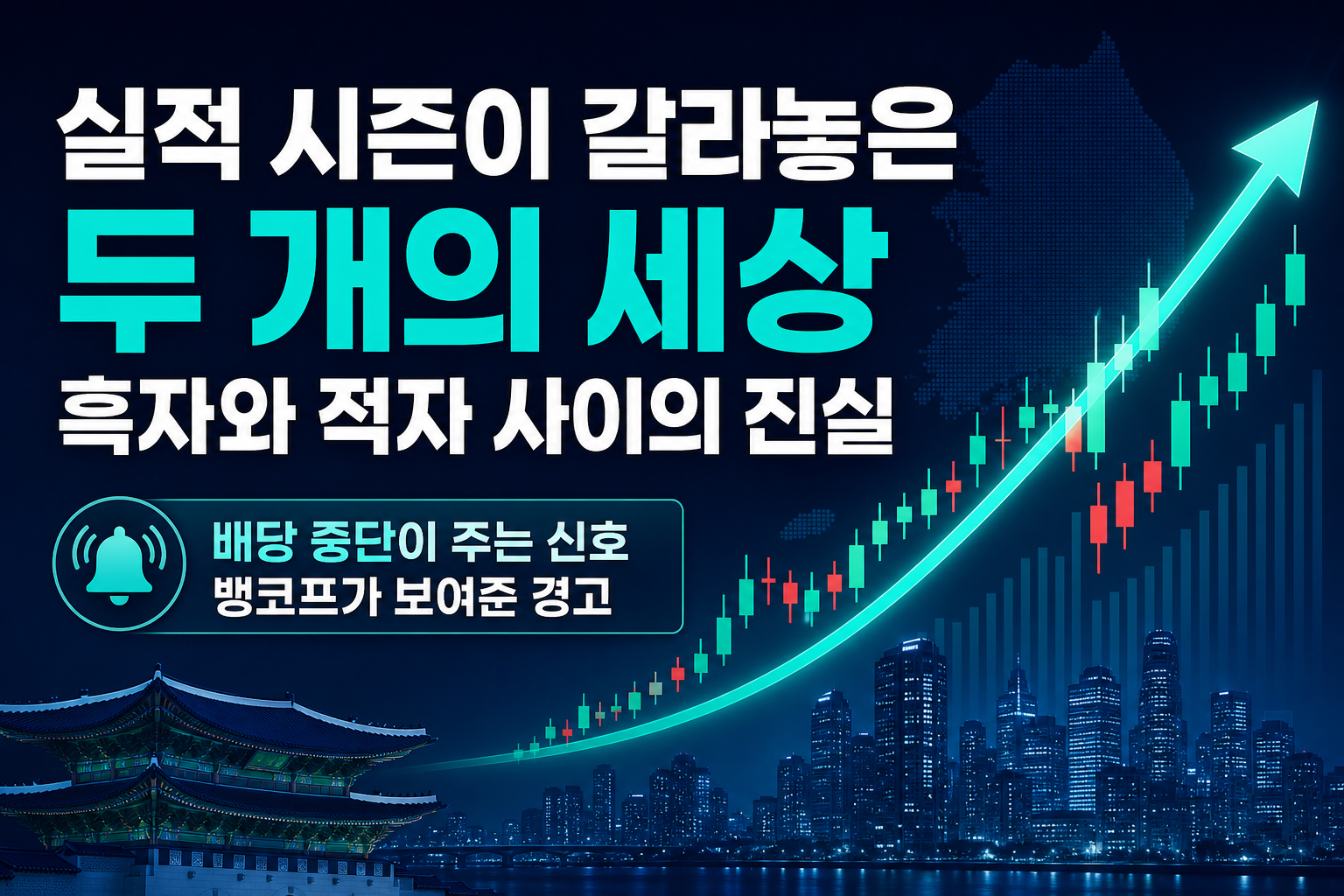 실적 시즌이 갈라놓은 두 개의 세상, 흑자와 적자 사이의 진실