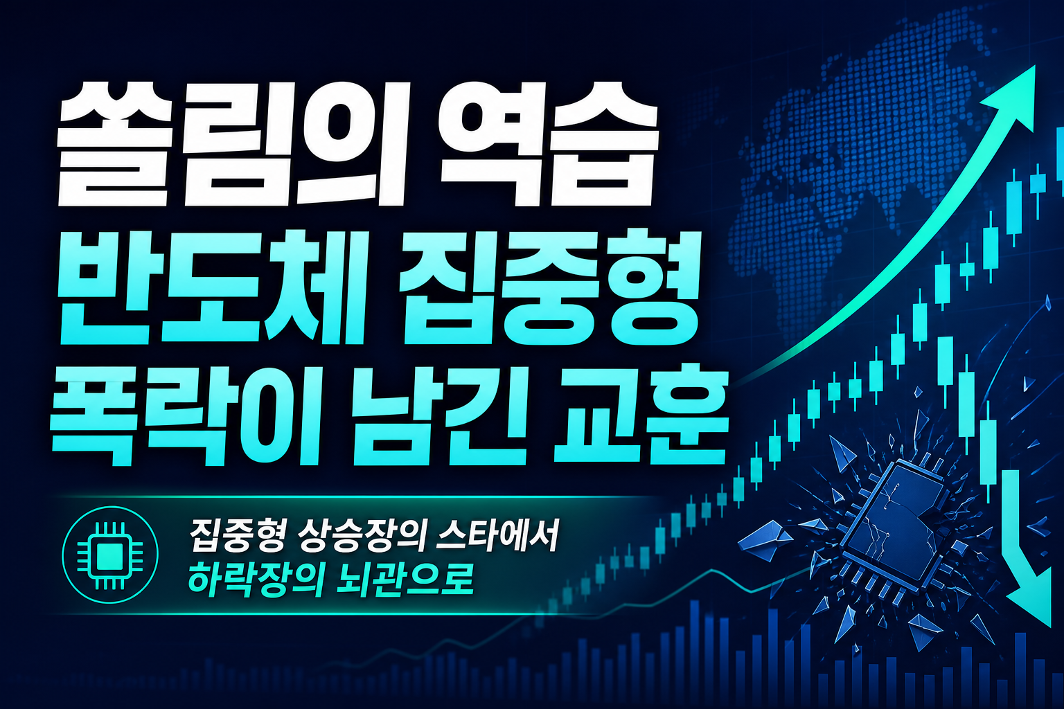쏠림의 역습, 반도체 집중형 ETF 폭락이 남긴 교훈