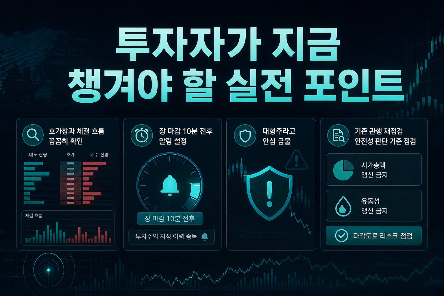 투자자가 지금 챙겨야 할 실전 포인트