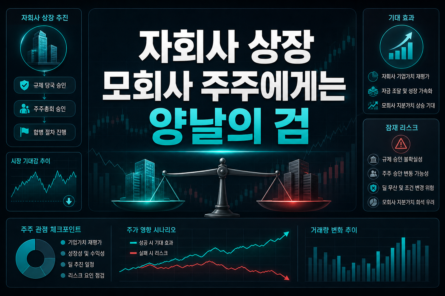 자회사 SPAC 상장, 모회사 주주에게는 양날의 검