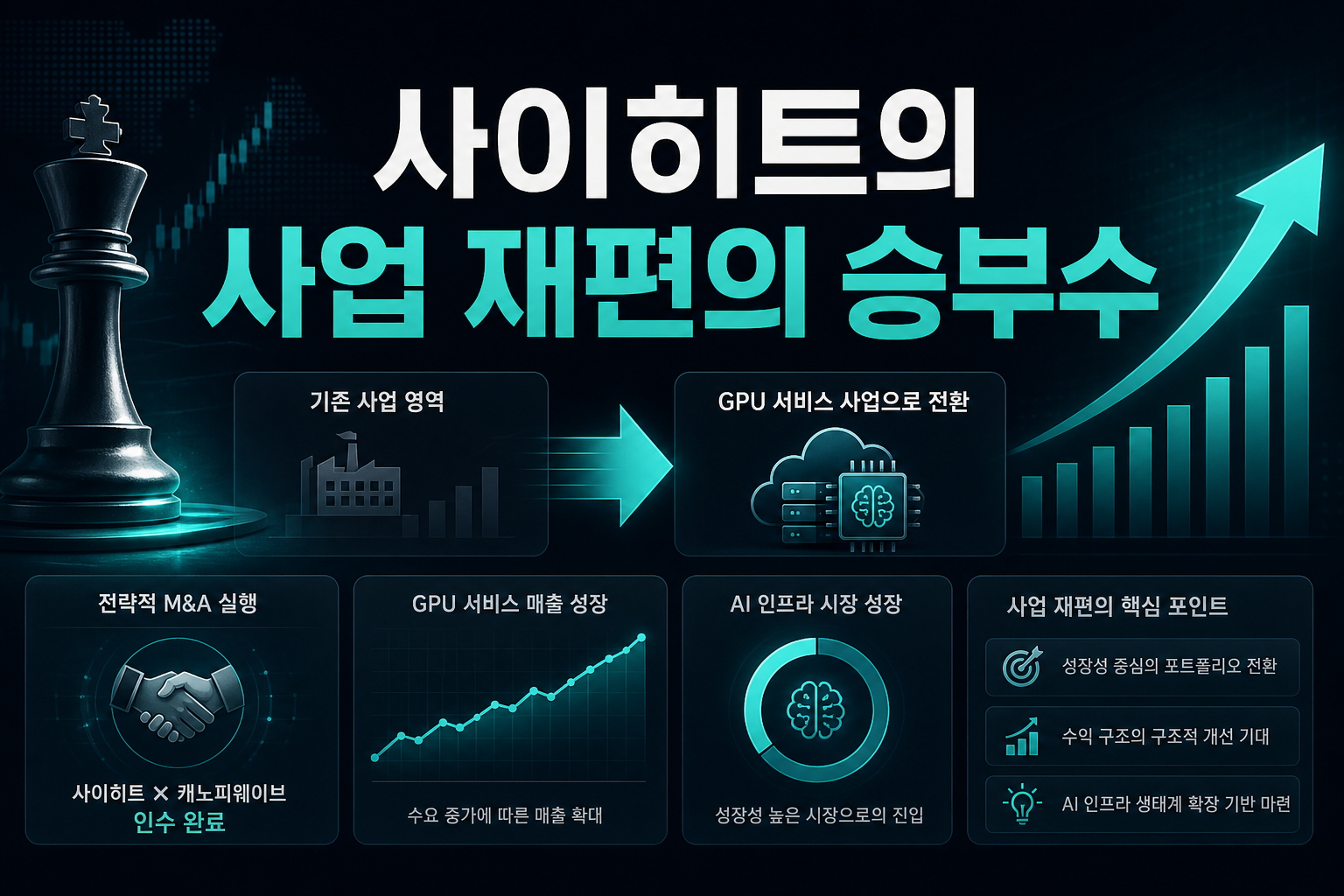 사이히트의 M&A, 사업 재편의 승부수