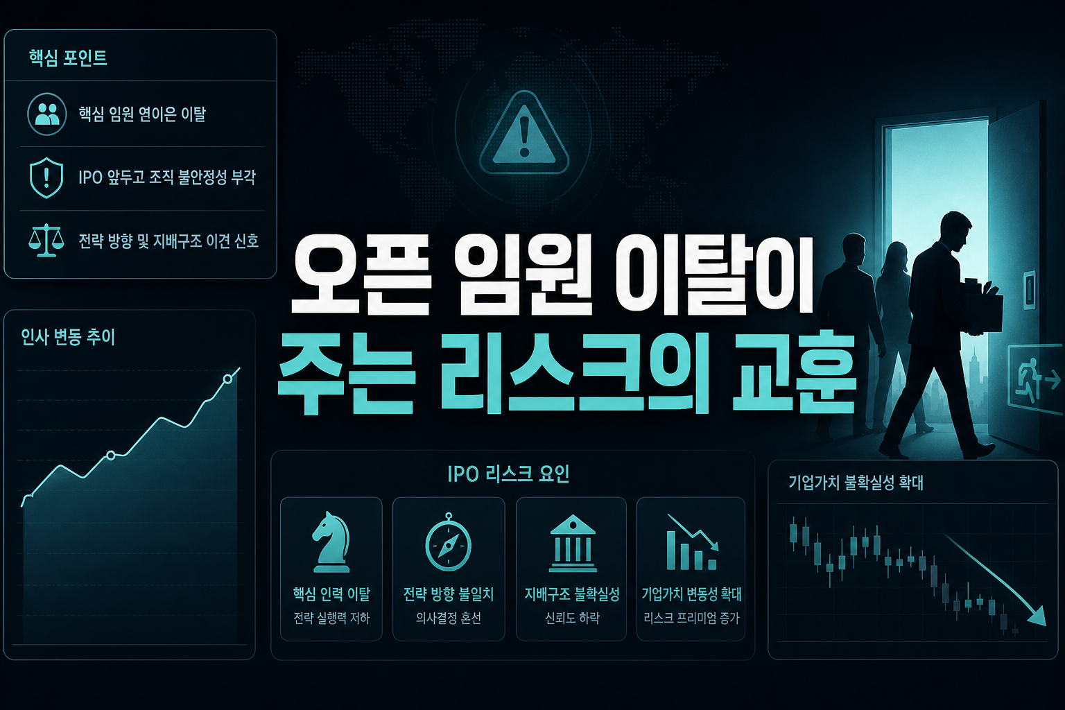 오픈AI 임원 이탈이 주는 IPO 리스크의 교훈