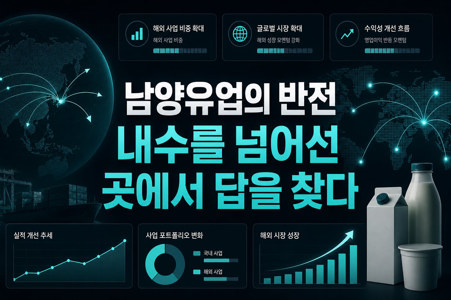 남양유업의 반전, 내수를 넘어선 곳에서 답을 찾다