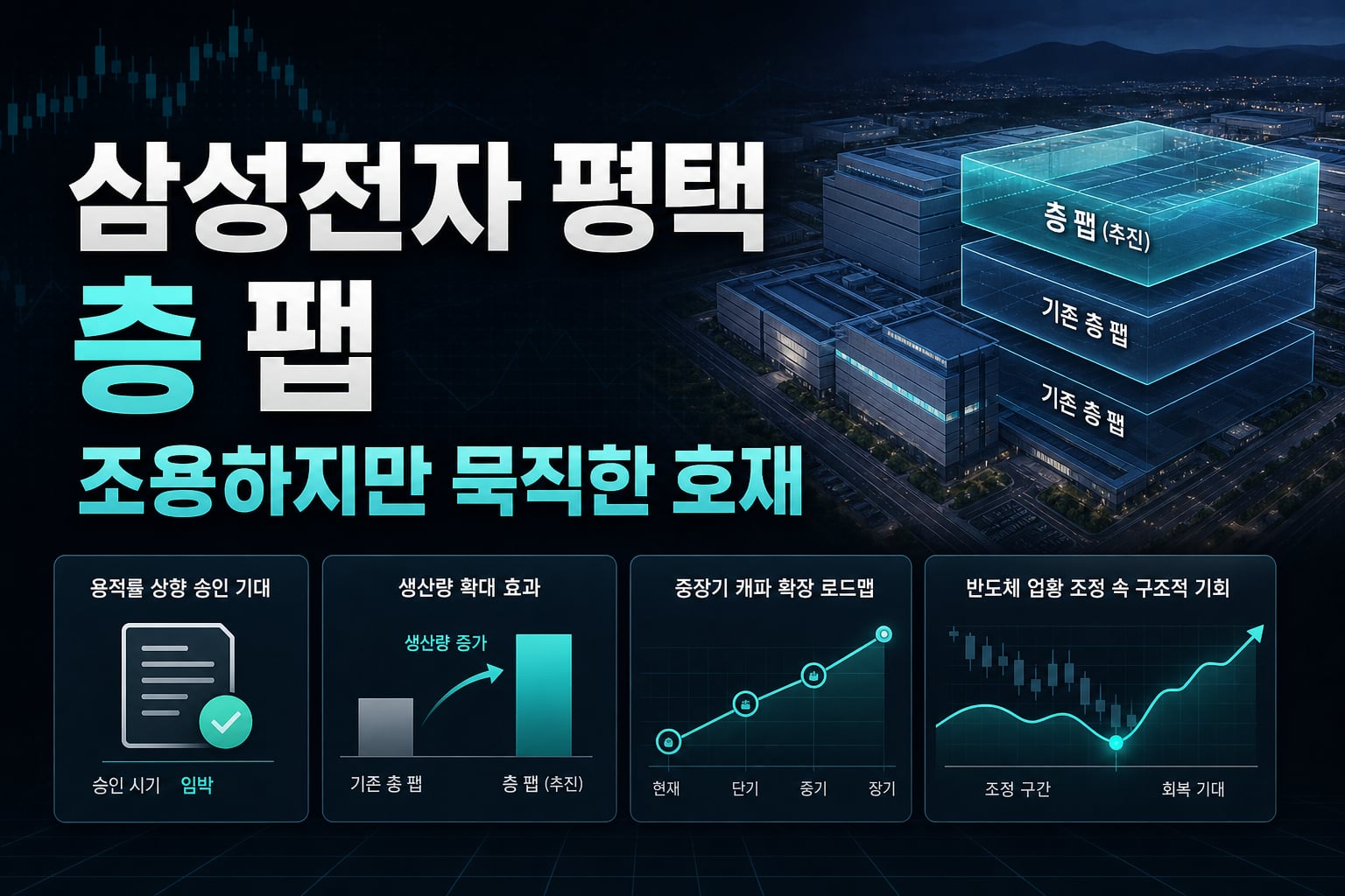 삼성전자 평택 3층 팹, 조용하지만 묵직한 호재