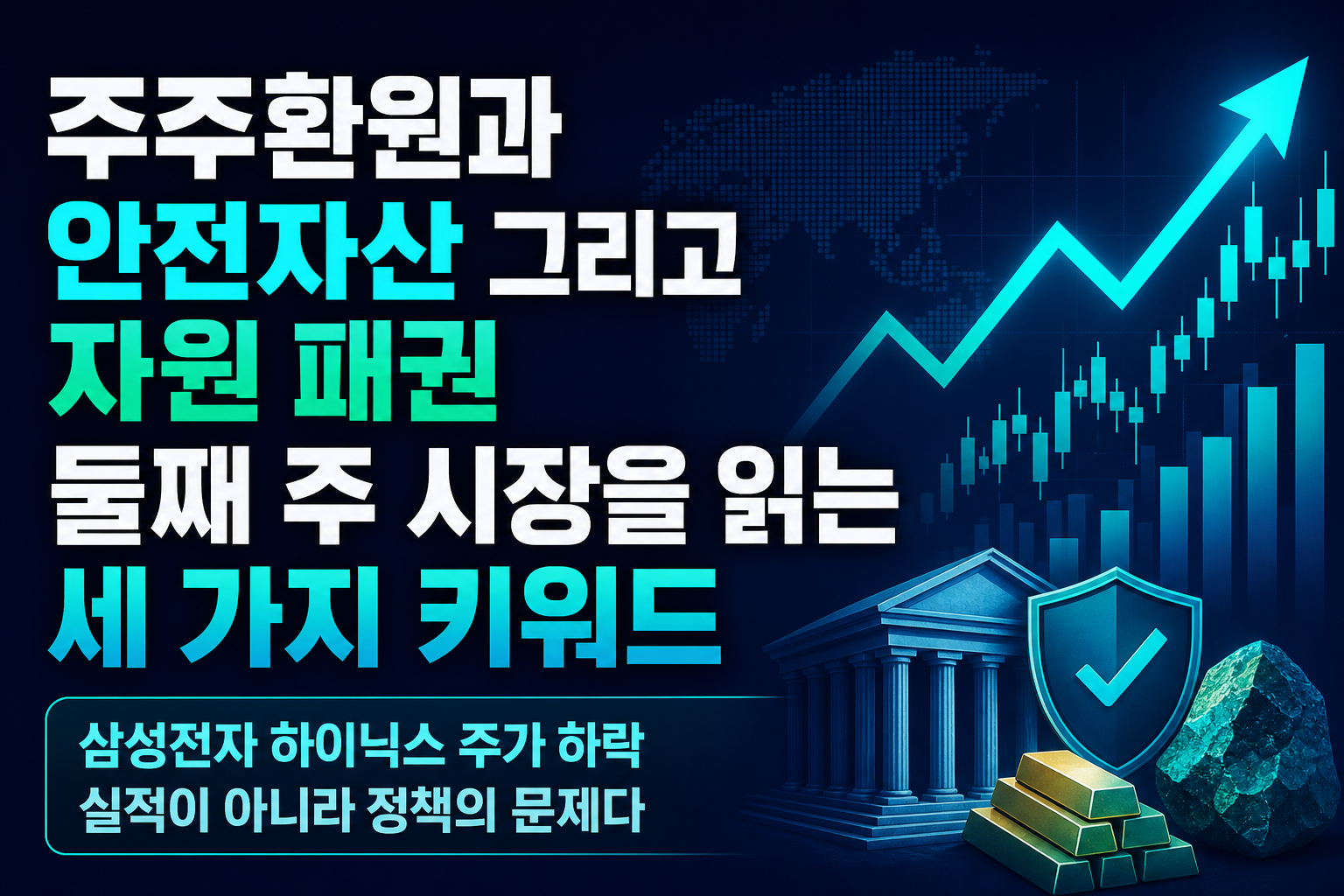 주주환원과 안전자산, 그리고 자원 패권 - 8월 둘째 주 시장을 읽는 세 가지 키워드