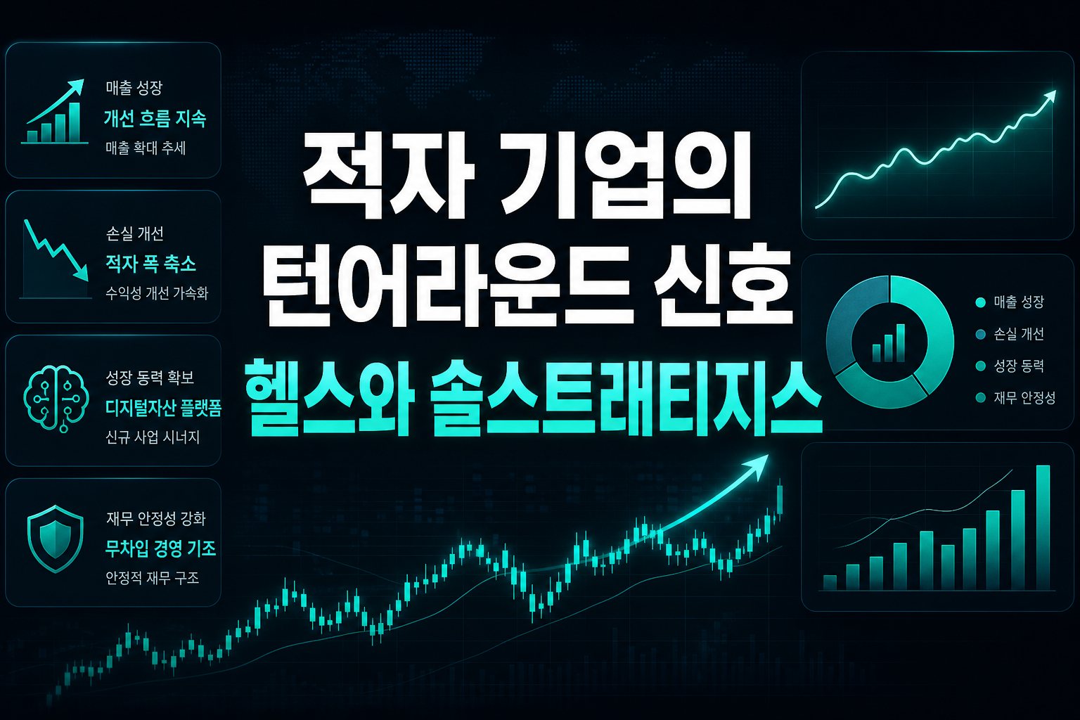 적자 기업의 턴어라운드 신호, SRx 헬스와 솔스트래티지스
