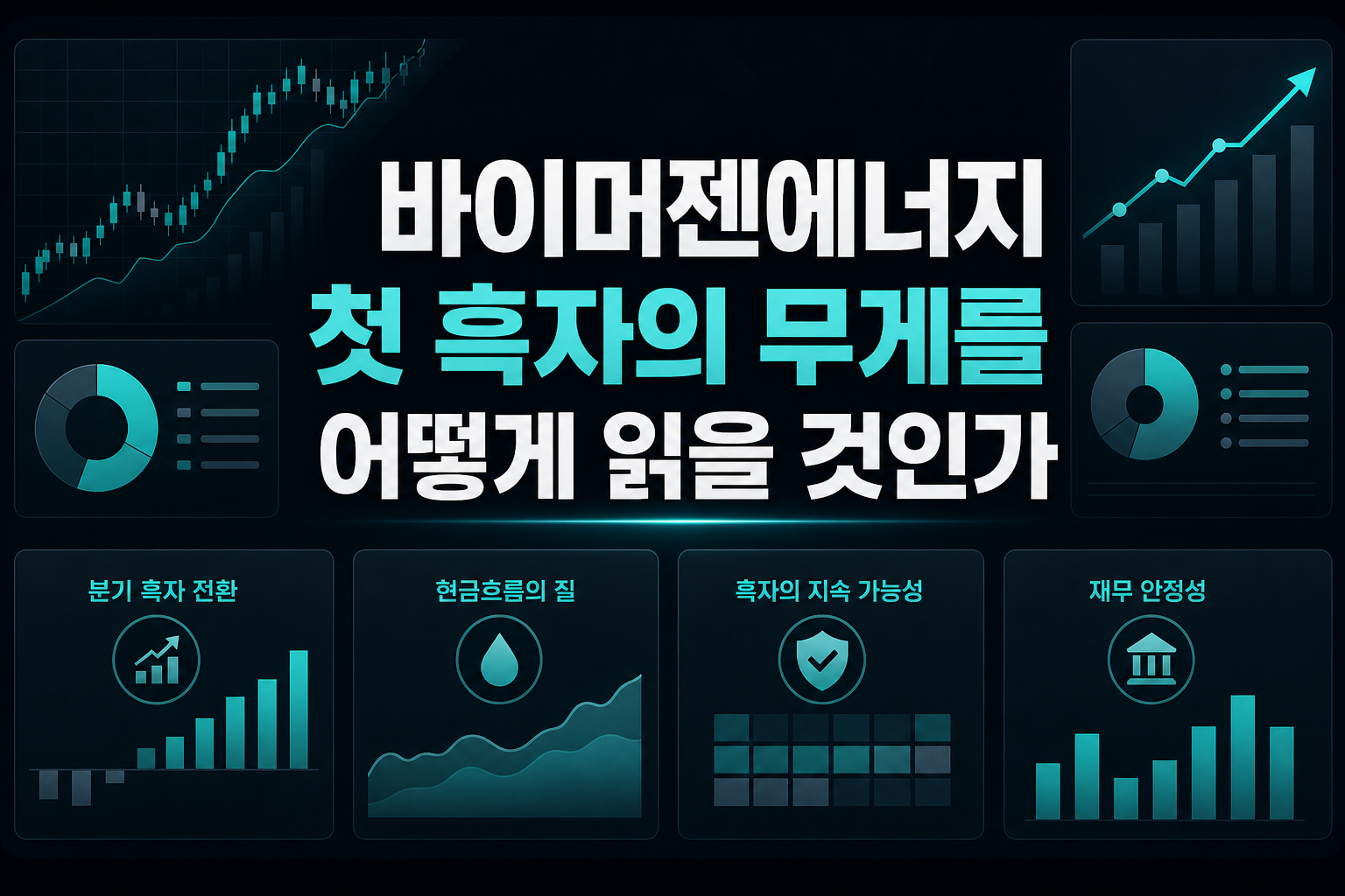 바이머젠에너지, 첫 흑자의 무게를 어떻게 읽을 것인가