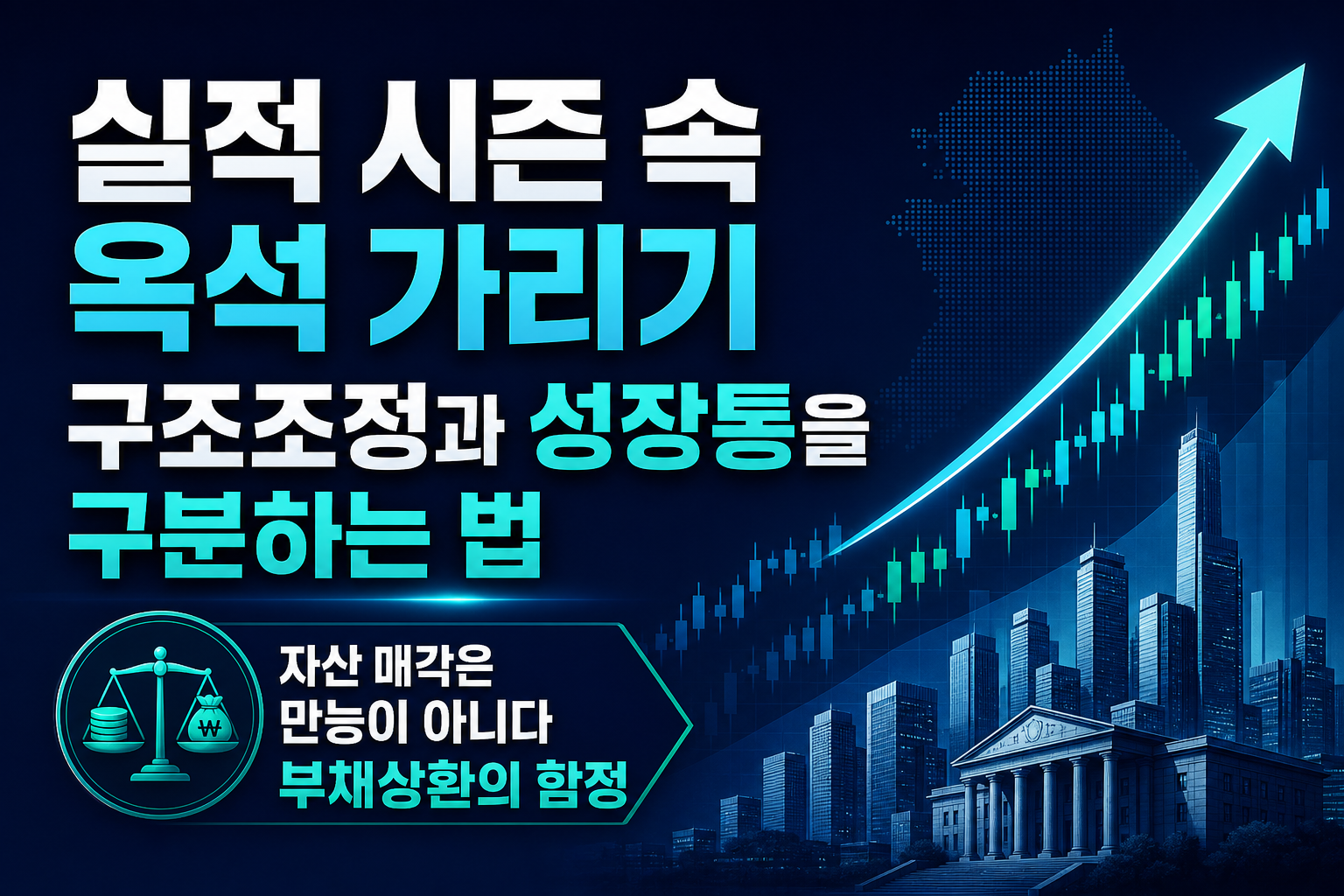 실적 시즌 속 옥석 가리기, 구조조정과 성장통을 구분하는 법