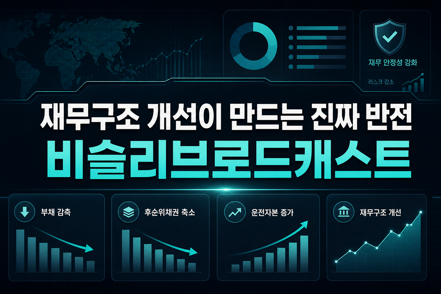 재무구조 개선이 만드는 진짜 반전, 비슬리브로드캐스트