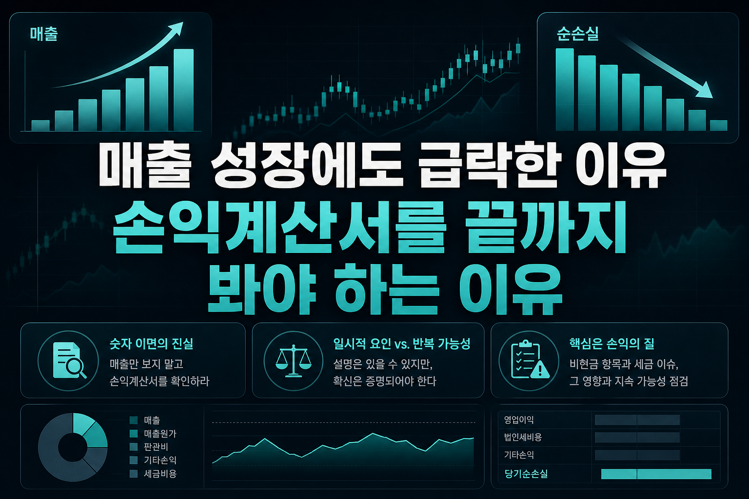 매출 74% 성장에도 급락한 이유, 손익계산서를 끝까지 봐야 하는 이유