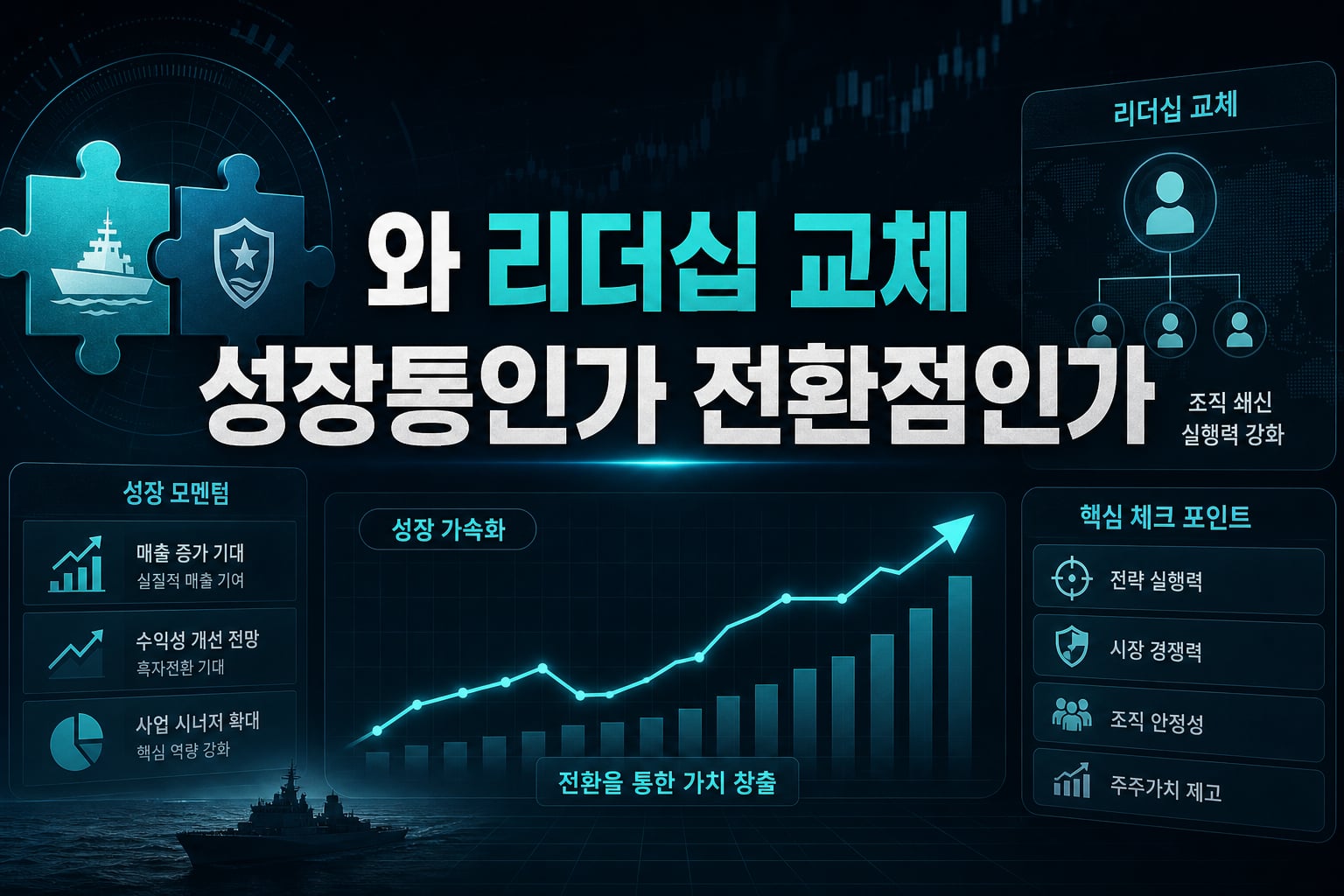 M&A와 리더십 교체, 성장통인가 전환점인가