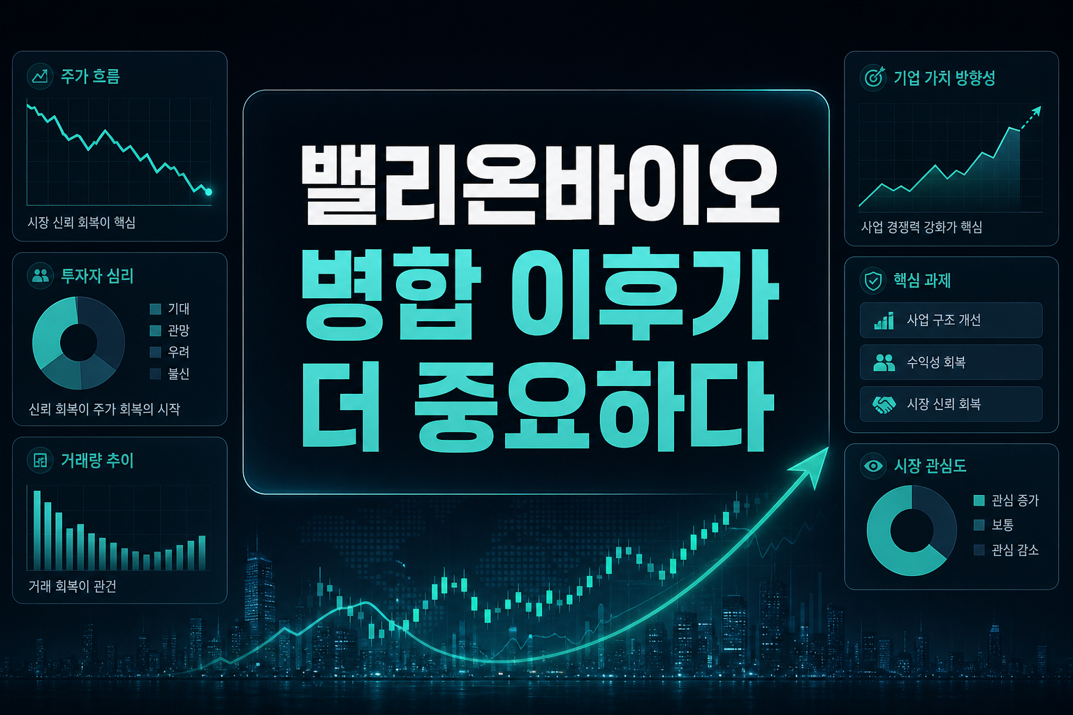 밸리온바이오, 병합 이후가 더 중요하다