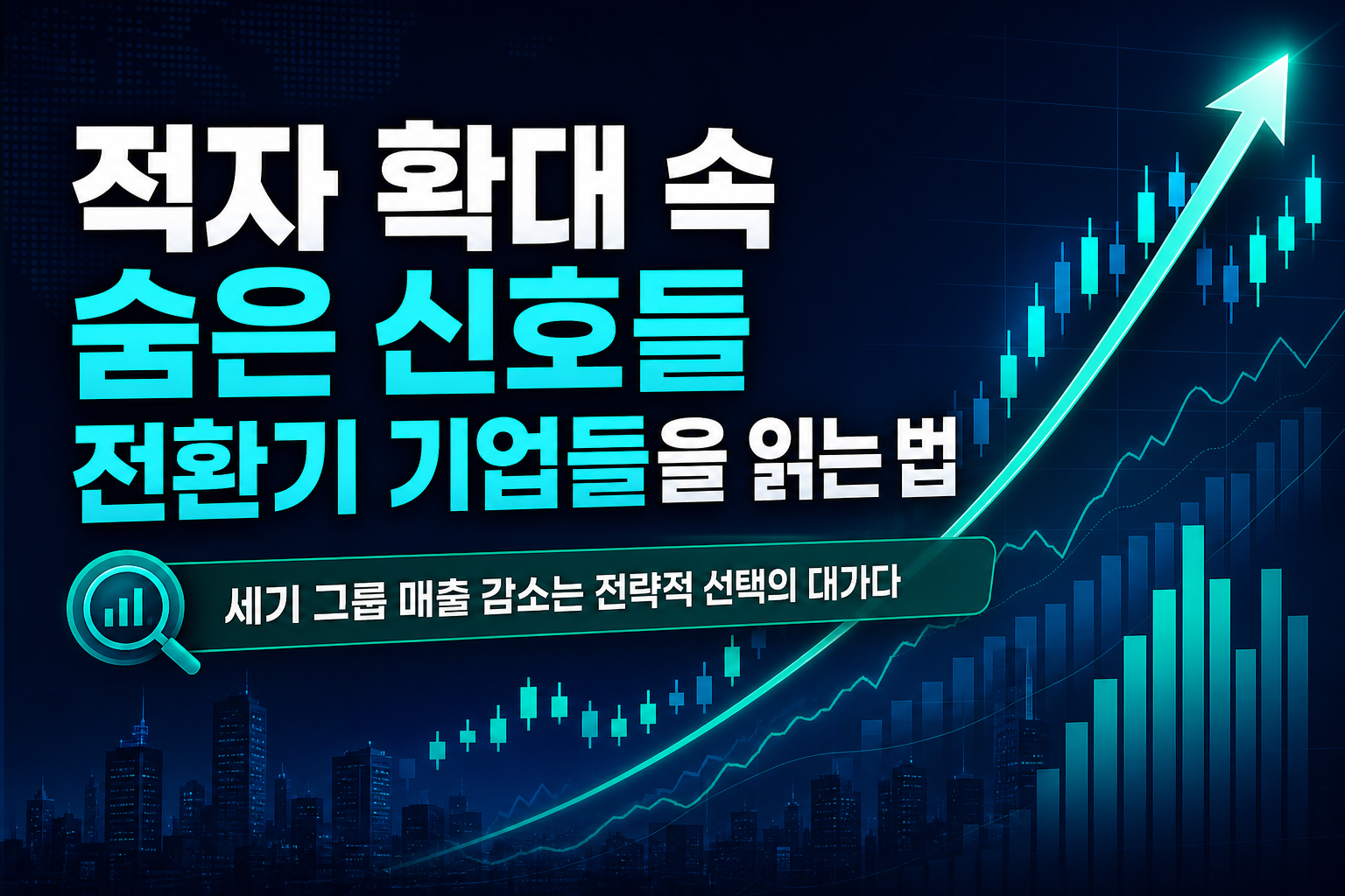 적자 확대 속 숨은 신호들, 전환기 기업들을 읽는 법