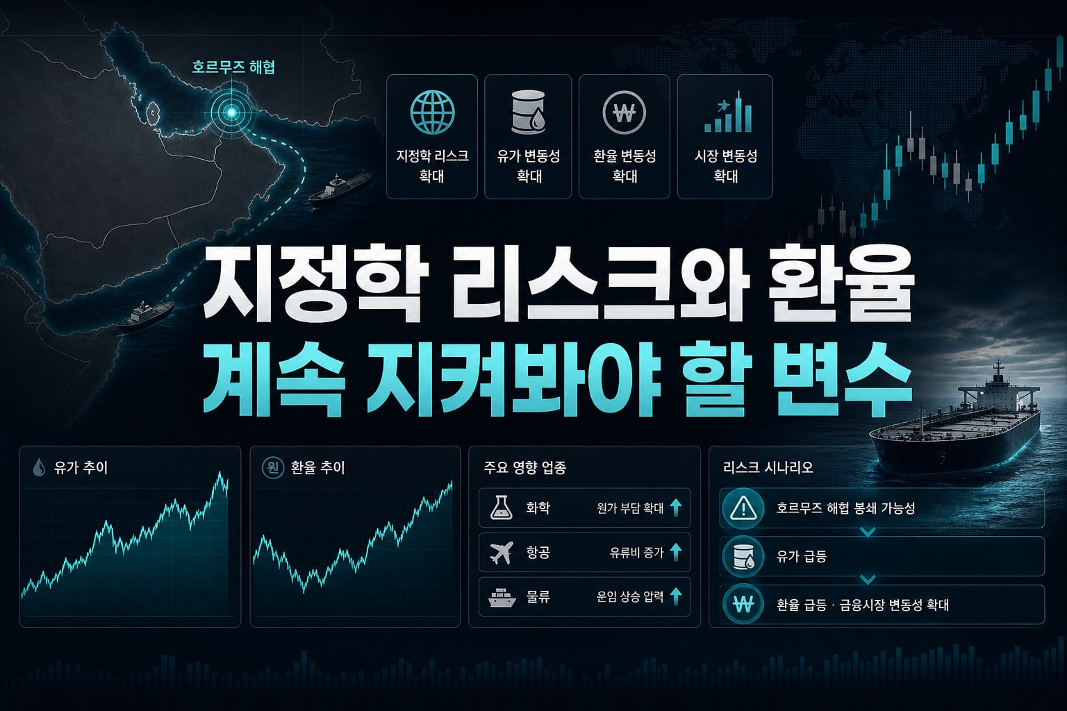 지정학 리스크와 환율, 계속 지켜봐야 할 변수