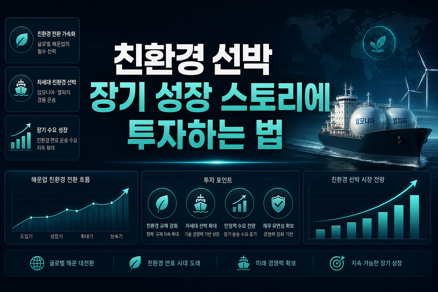 친환경 선박, 장기 성장 스토리에 투자하는 법