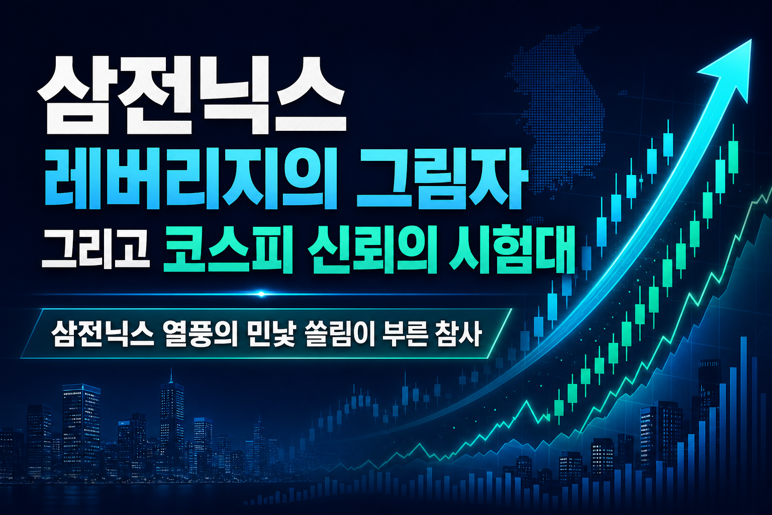 삼전닉스 레버리지의 그림자, 그리고 코스피 신뢰의 시험대