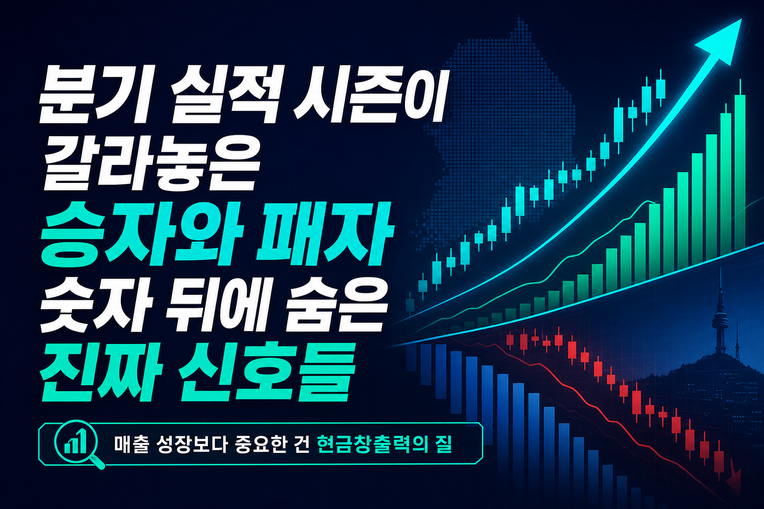 2분기 실적 시즌이 갈라놓은 승자와 패자, 숫자 뒤에 숨은 진짜 신호들