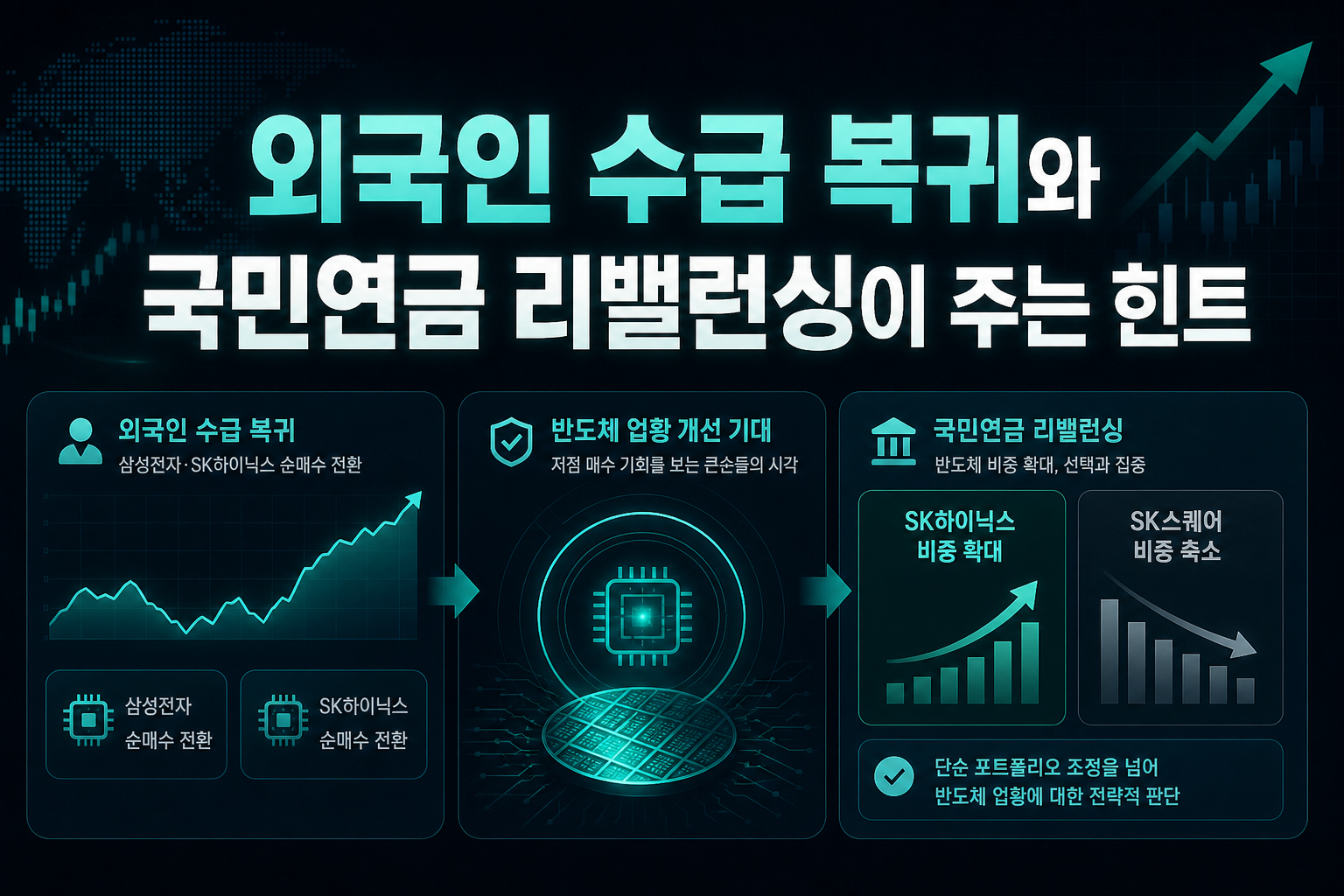 외국인 수급 복귀와 국민연금 리밸런싱이 주는 힌트