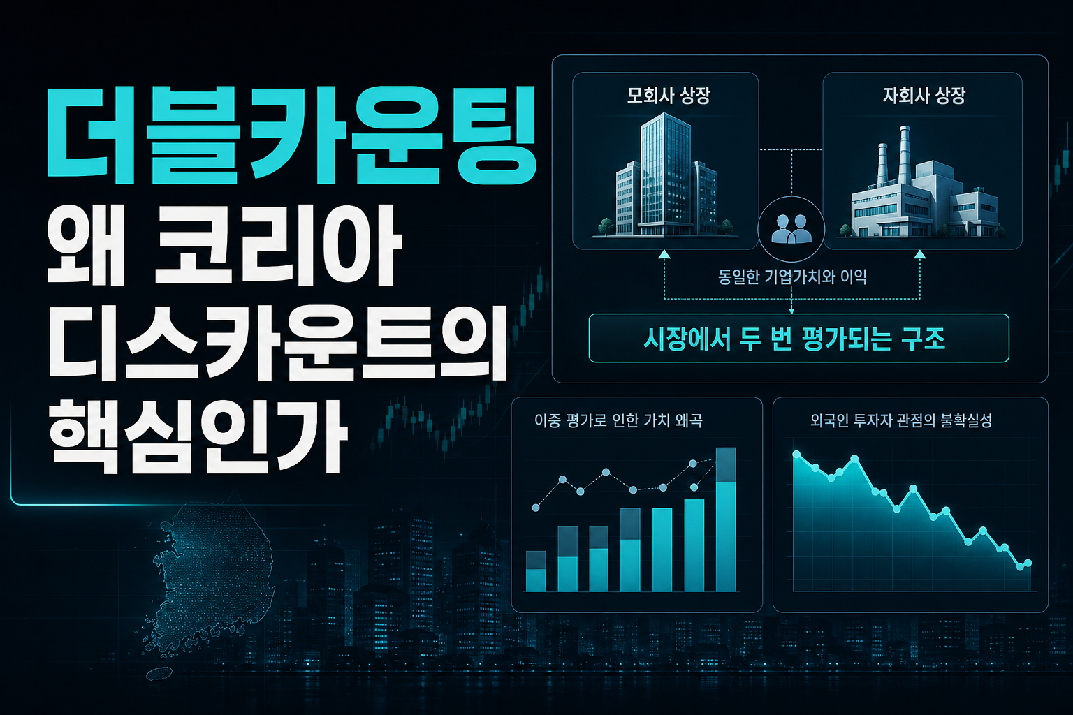 더블카운팅, 왜 코리아 디스카운트의 핵심인가