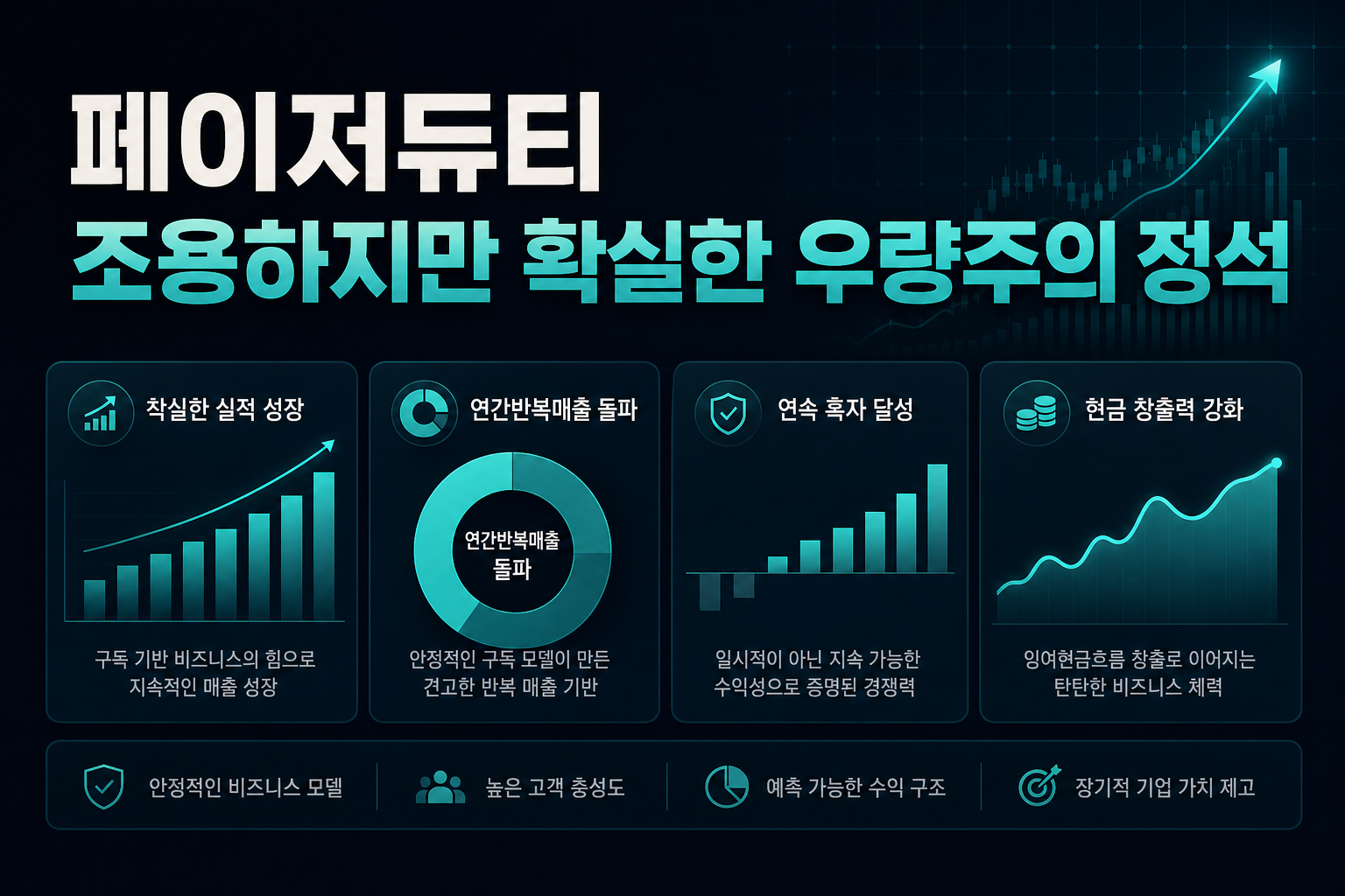 페이저듀티, 조용하지만 확실한 우량주의 정석