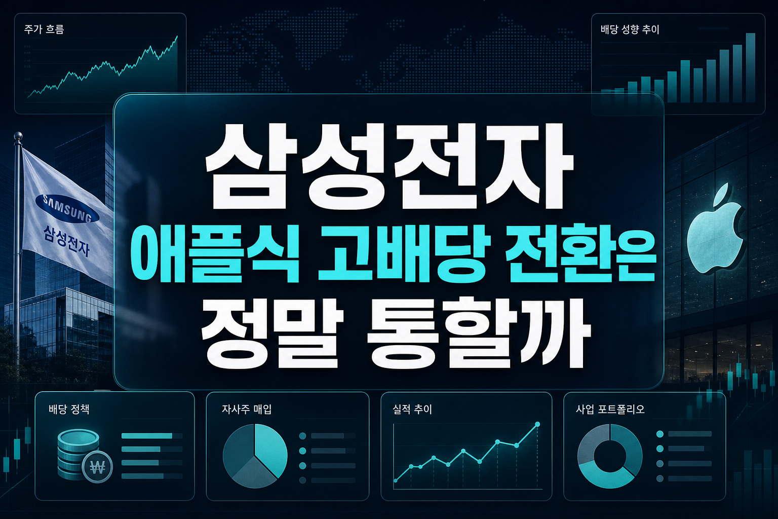 삼성전자, 애플식 고배당 전환은 정말 통할까